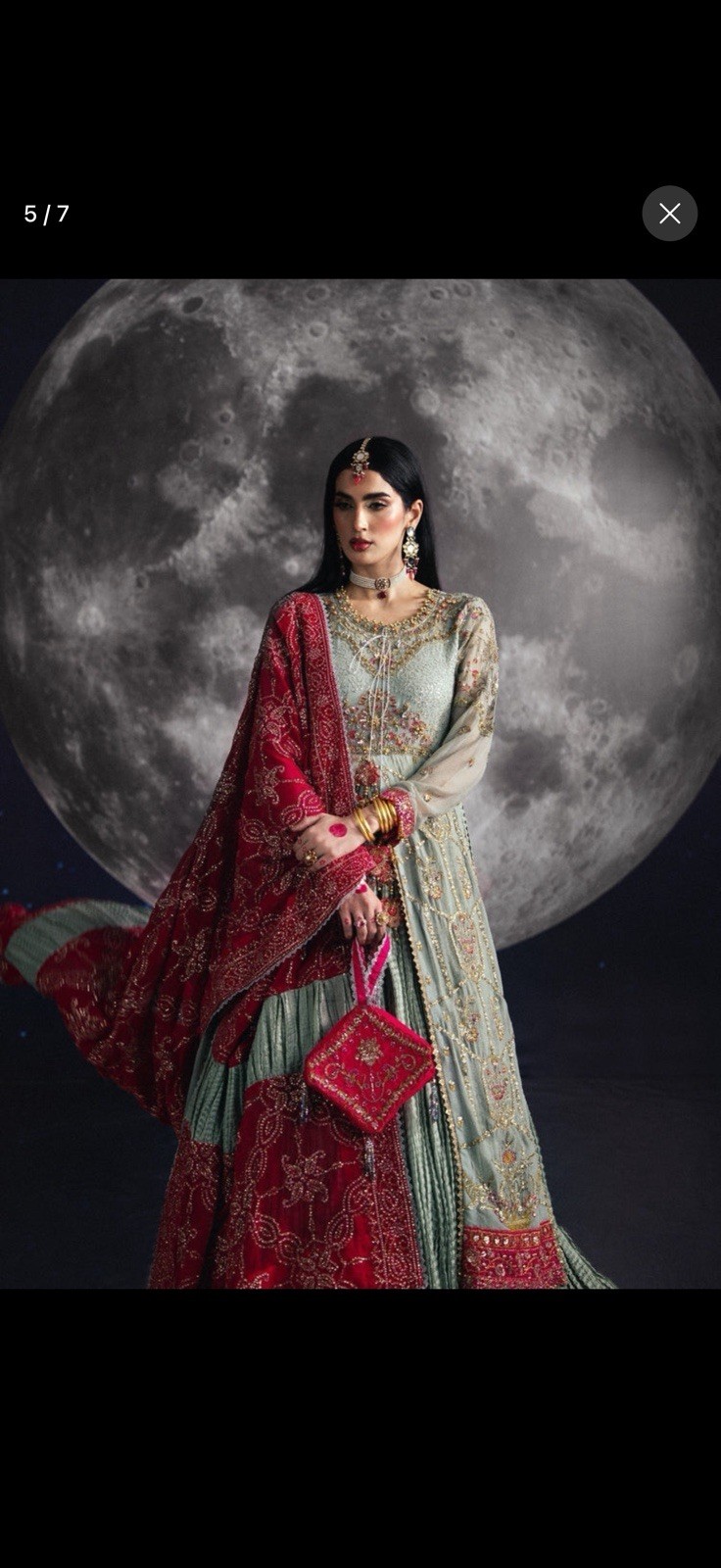 Pakistani Formal Wedding Dress – Elegant, New (US Seller)