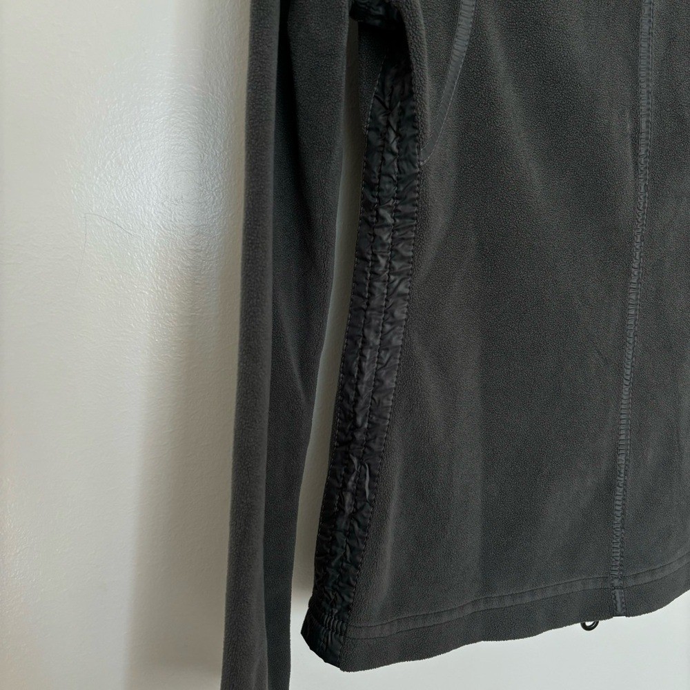 Frauenschuh Women’s Gray Velour Jacket full Double Zip Size S (6)