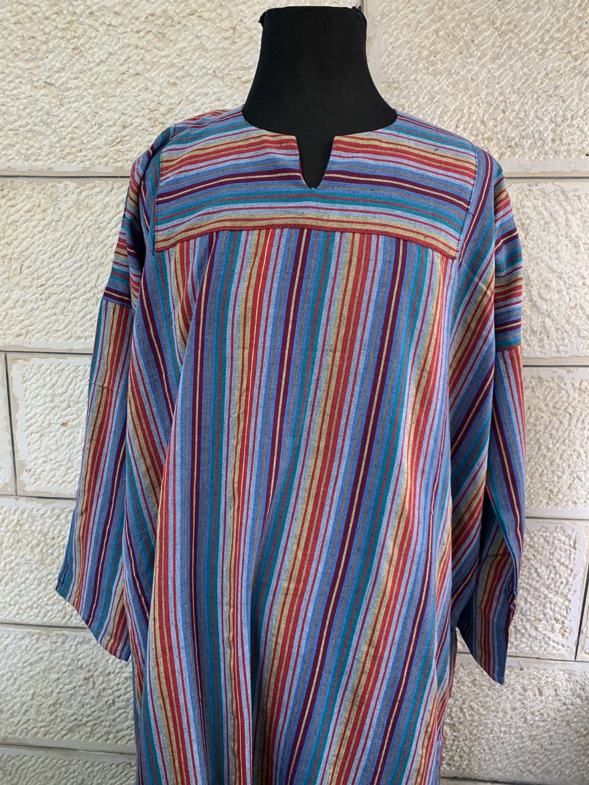 Men’s Long Sleeve Muslim Clothing Saudi Jubba Arab Kaftan Thobe Kaftan Gown Robe