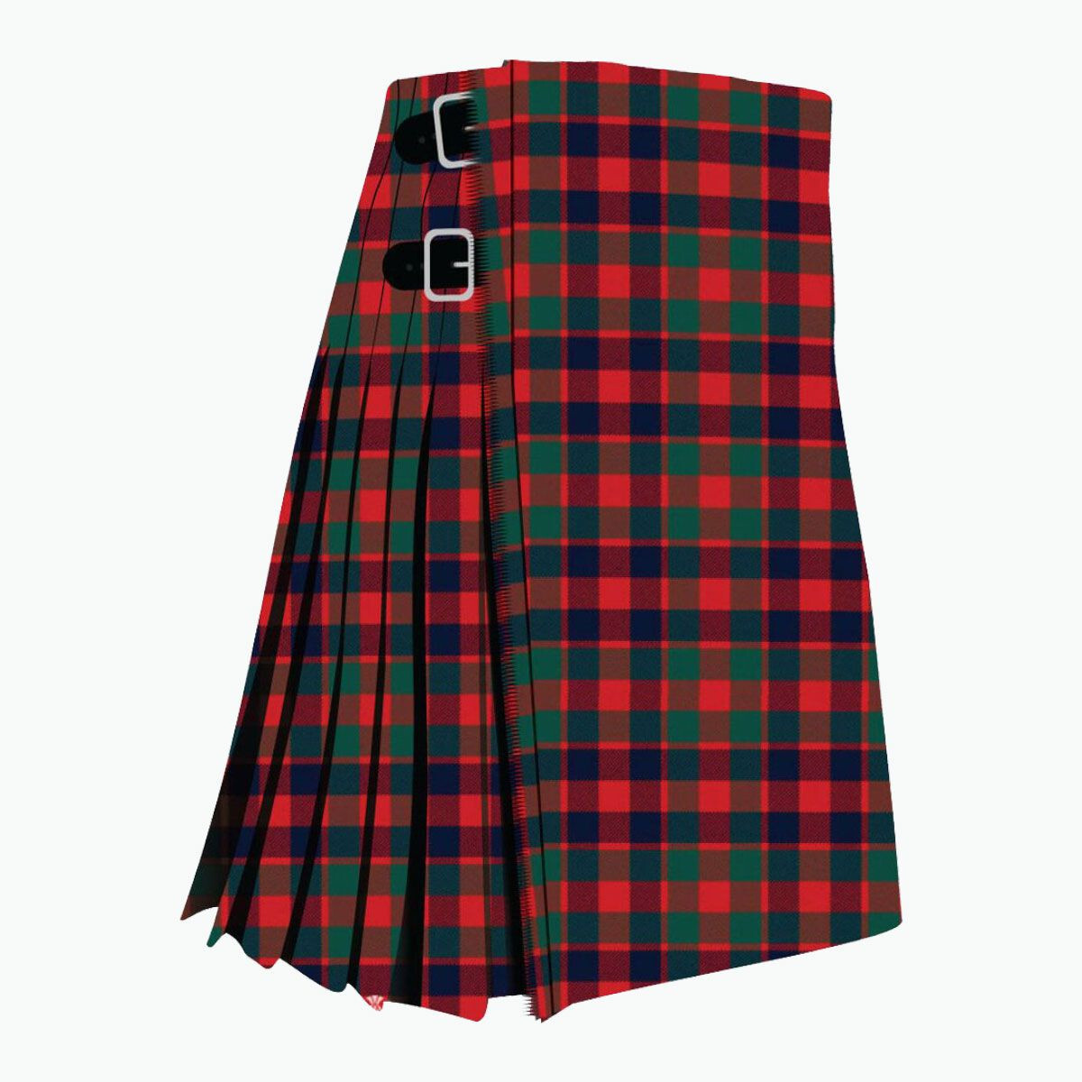 Clan Gow Tartan Kilt Scottish Highland Men’s Tartan Handmade Kilt