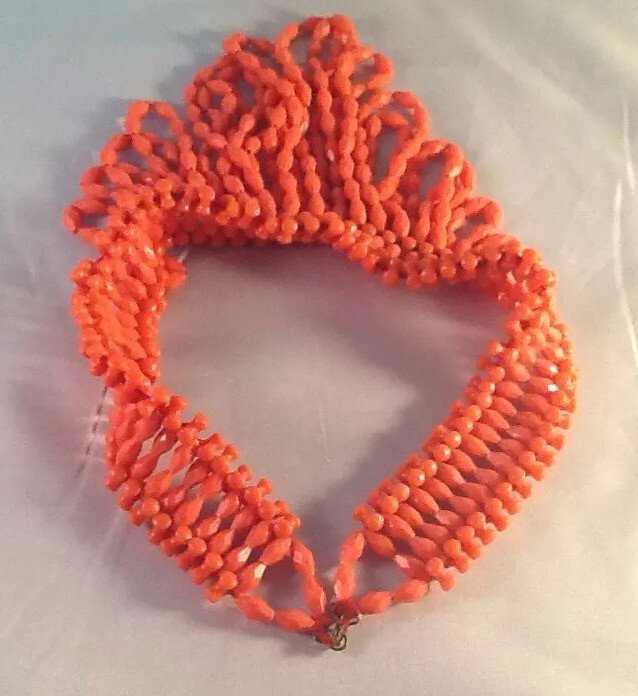 African Royal Bridal Coral Beads Necklace