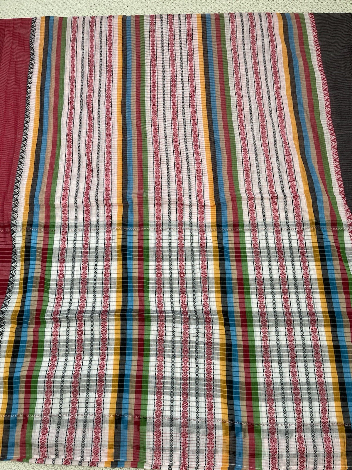 Pure Cotton bengal Saree