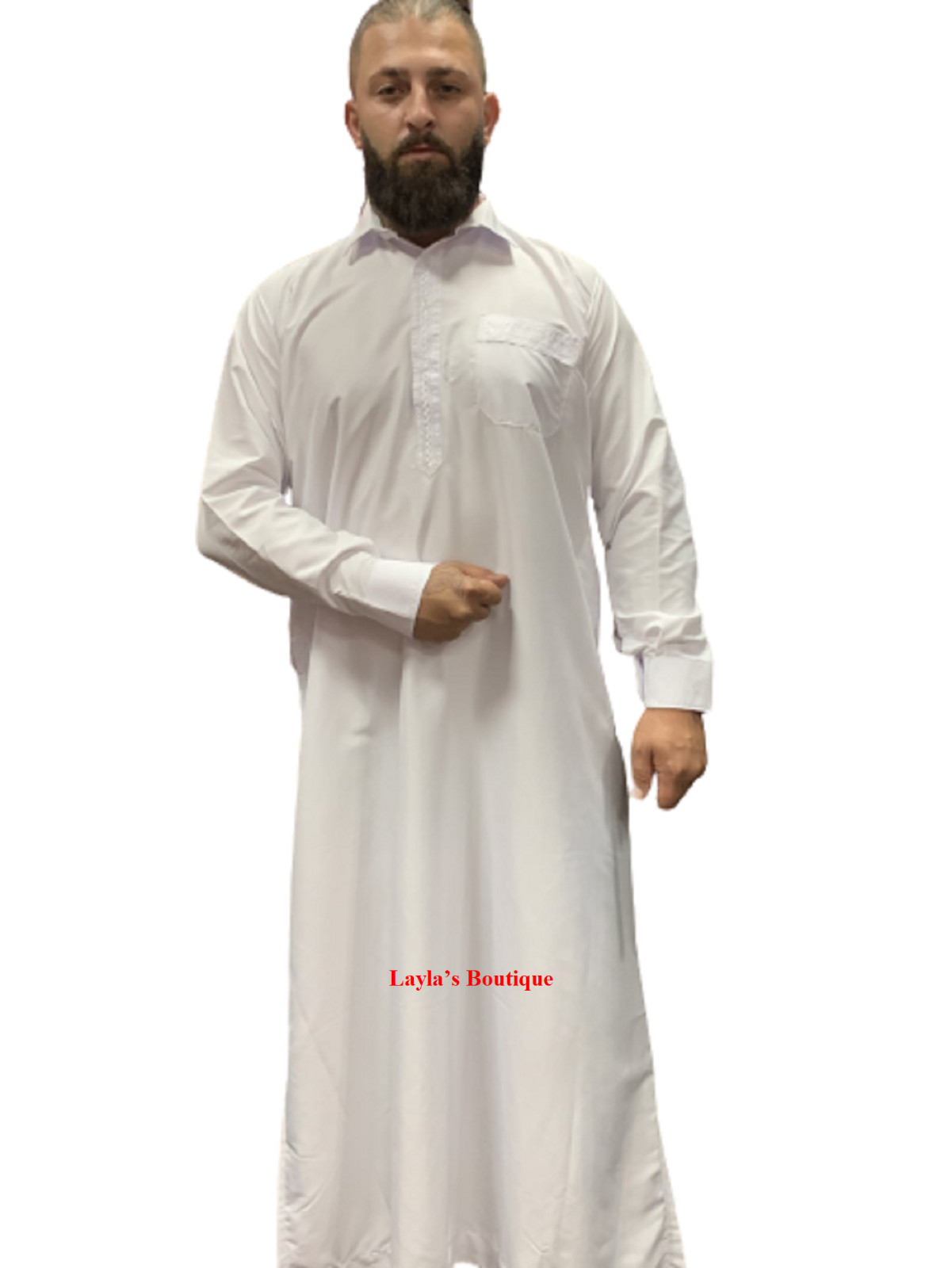 Men’s Arab thoub Cotton blend Both Side Pockets, with pants