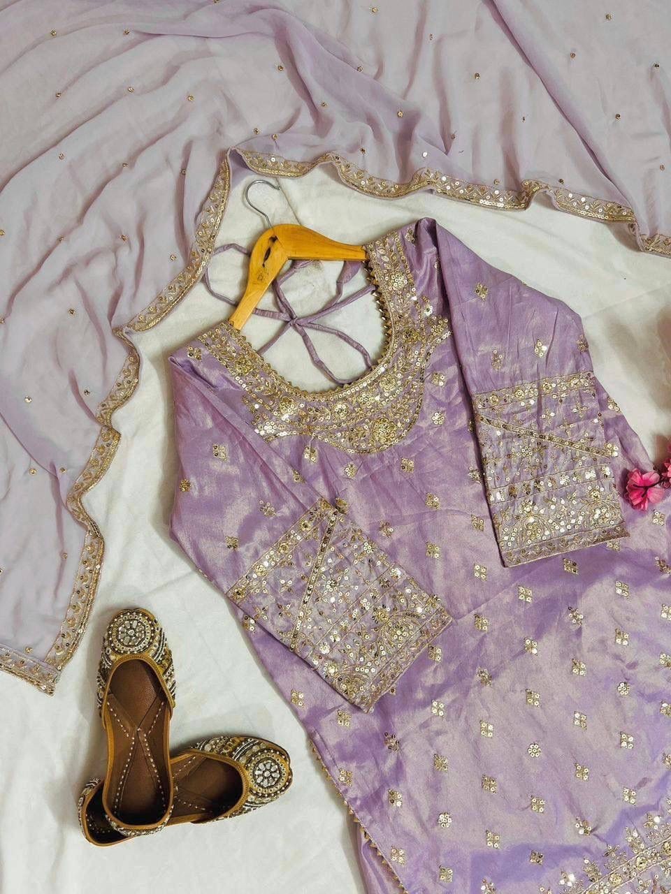 Designer Indian Pakistani top plazzo Bollywood Dress Party Wear Suit wedding