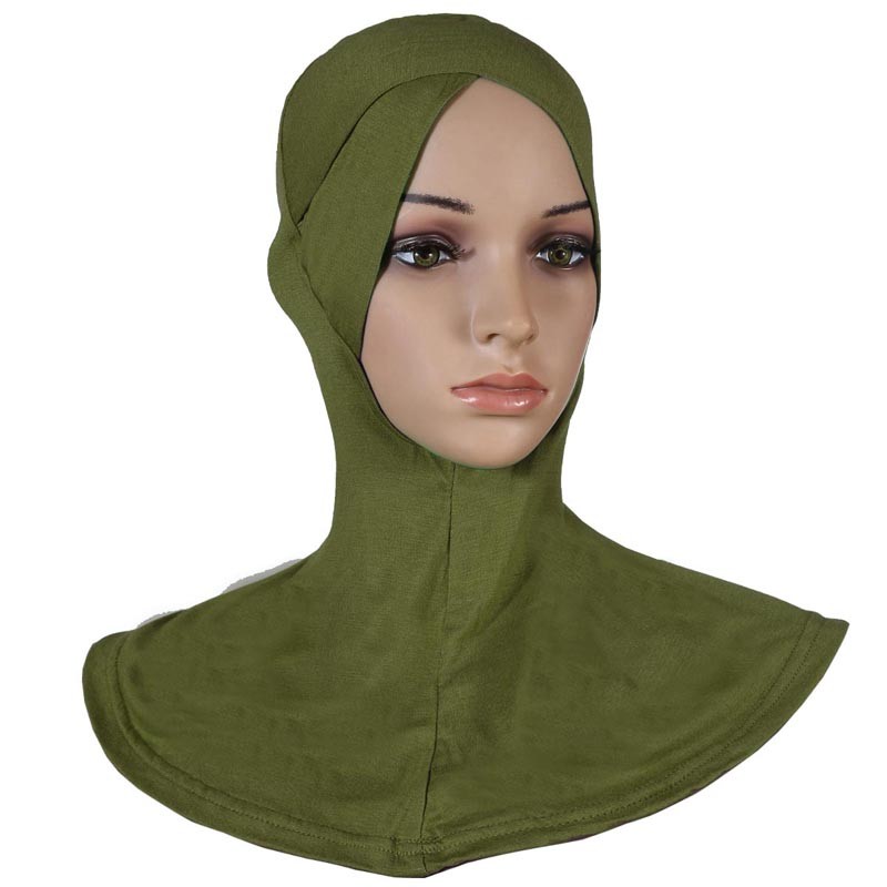 Muslim Women Hat Turban Hijab Cap Scarf Islamic Arab Neck Cover Headwear Ramadan