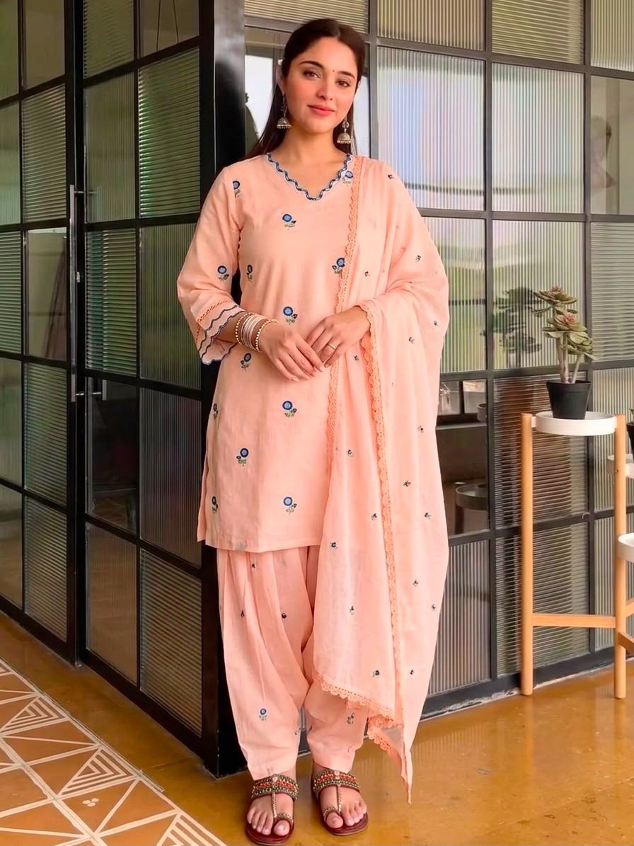 Pakistani designer farshi shalwar suit 3 piece Women wedding ethnic