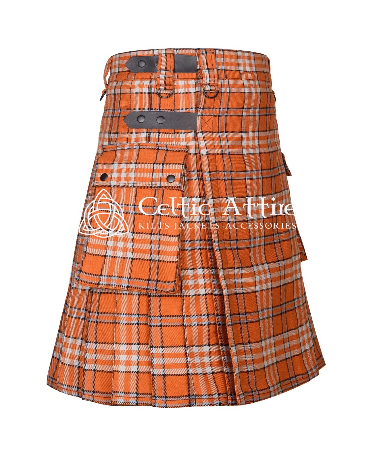 Tennessee Scottish Tartan Utility Kilt – Made to Order By Celtic Attire
