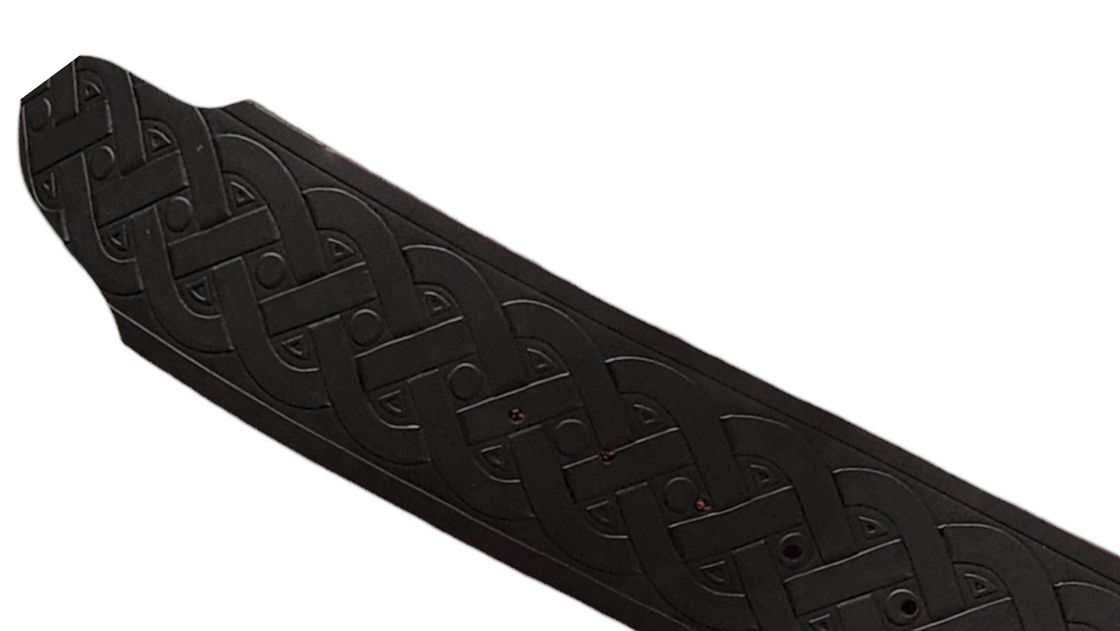 USA Kommando Kilt Celtic Embossed 3” Leather Belt Size 40
