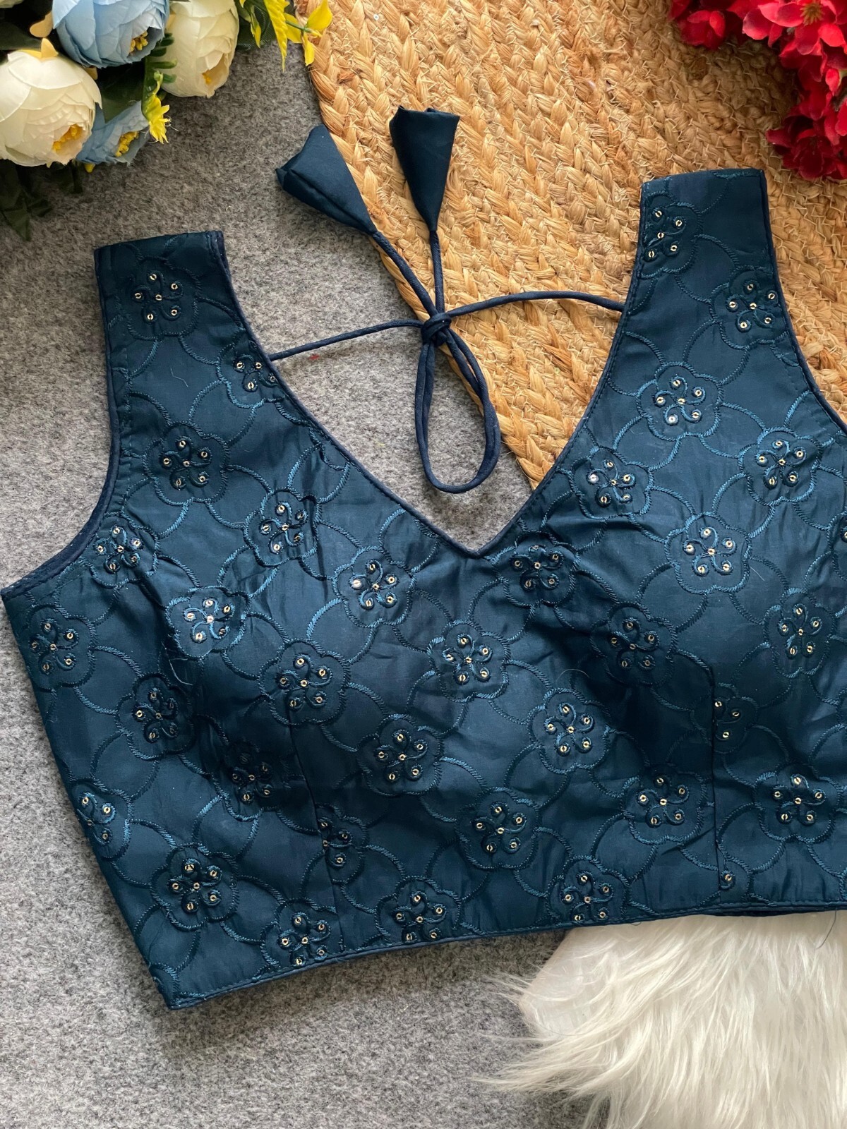 Indian Readymade Saree Blouse New Designer Sari Blouse Stitched Blouse Choli