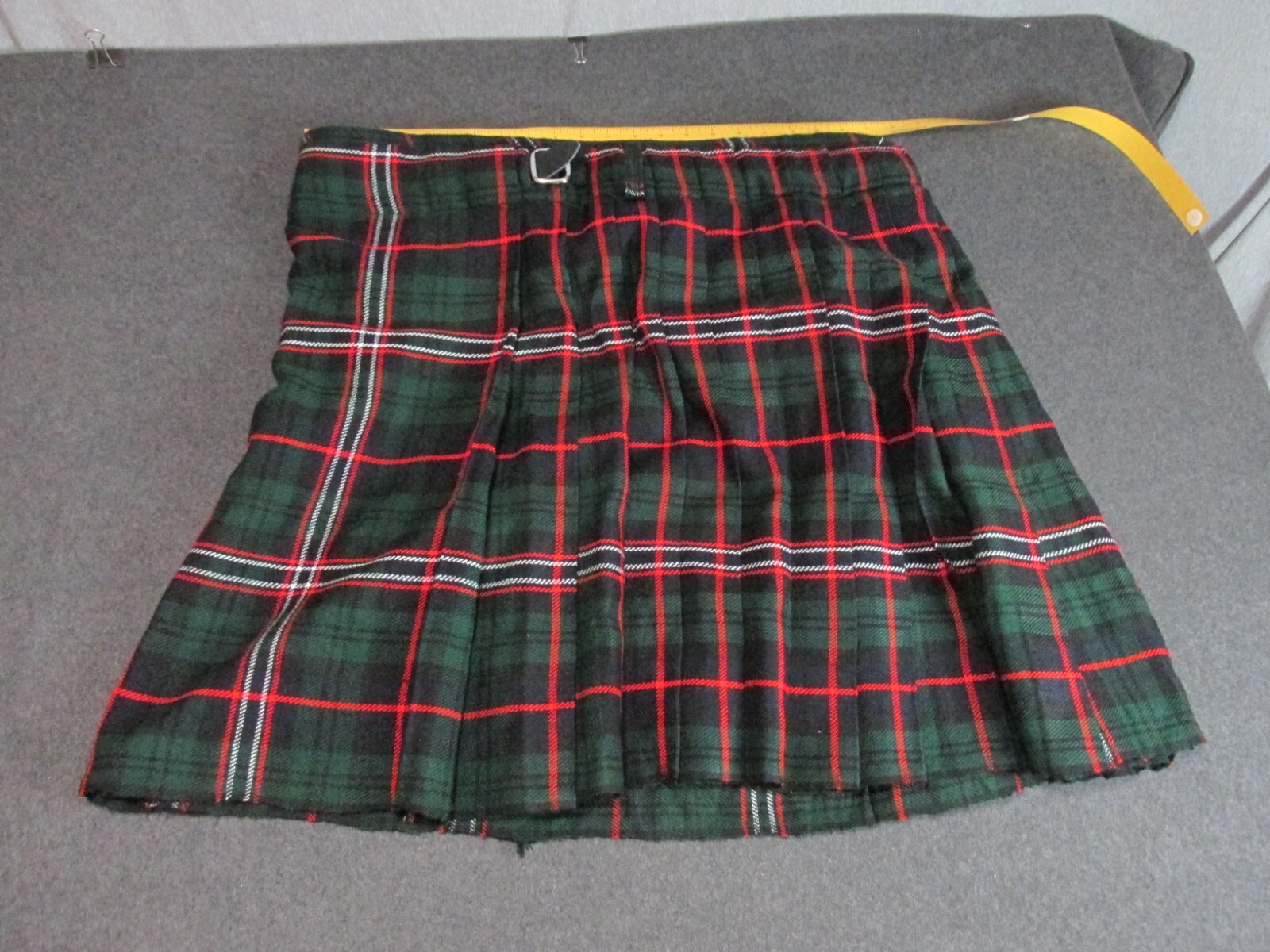 Scottish Design Tartans Kilt Men’s 44 Green Plaid Scotland Traditional