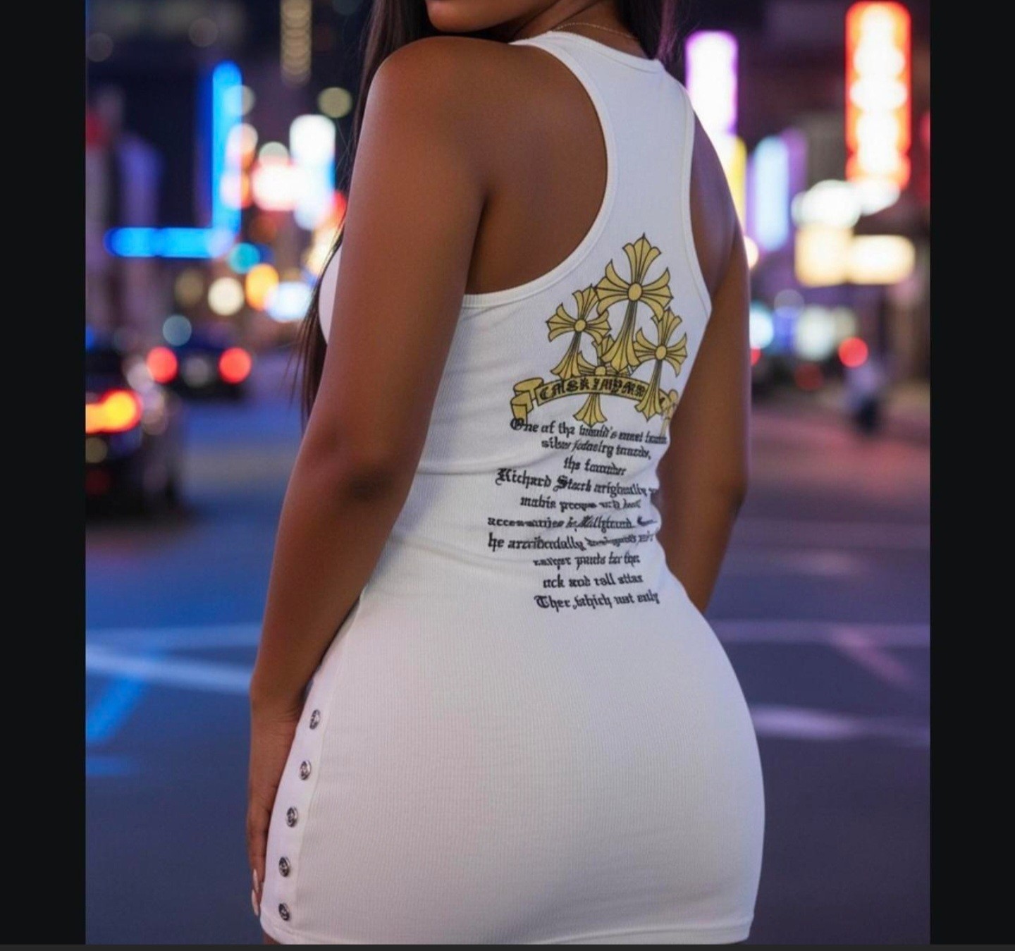 White Tank Top Tee – Women Summer Casual Sleeveless
