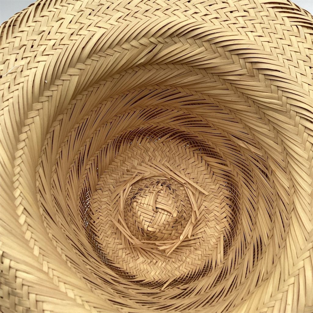 Unisex Straw Hat with USA Flag Band Beige