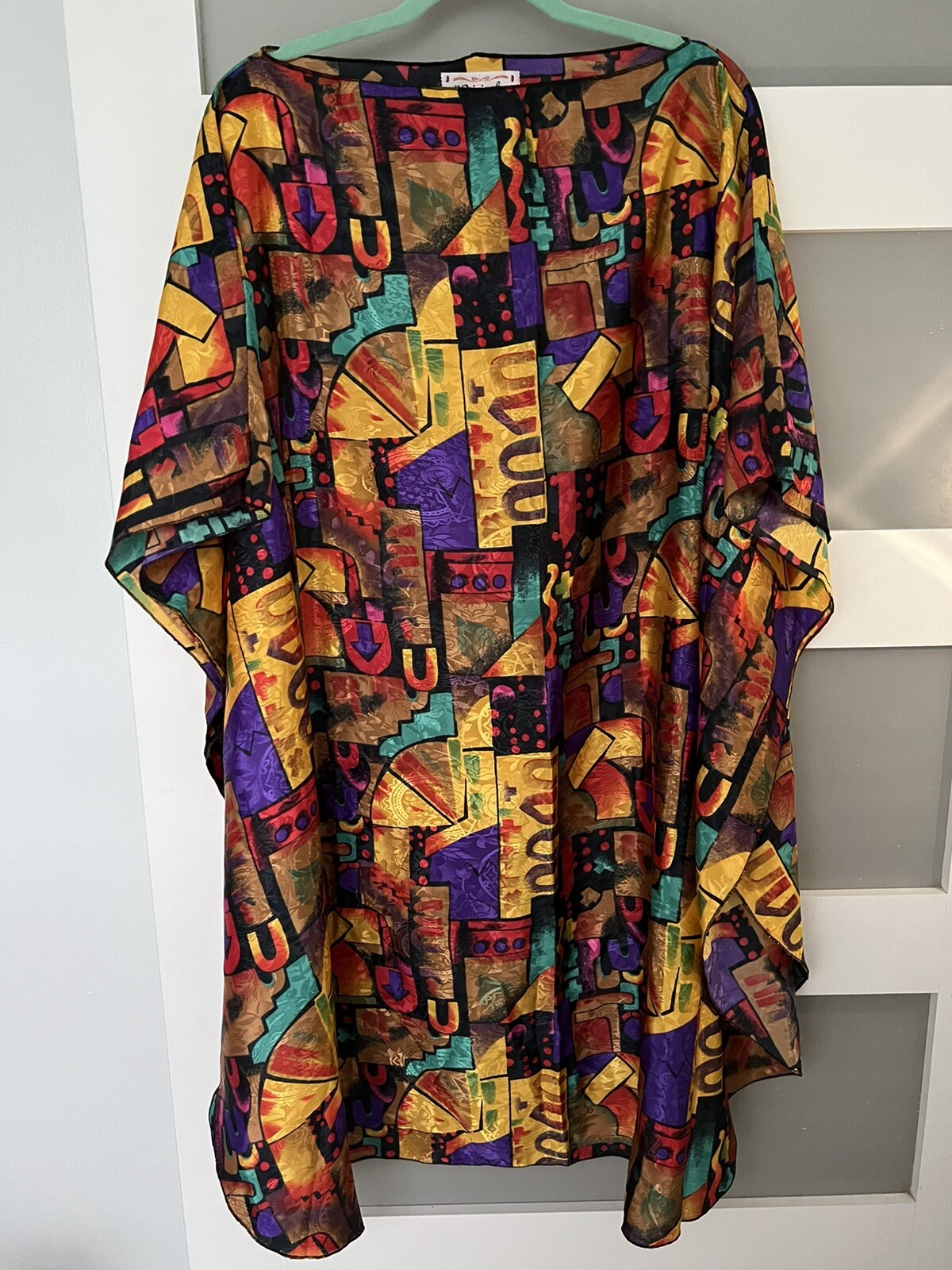 An Original By DonPaul kaftan geometric abstract tribal print one size