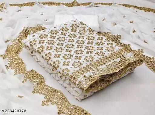 Suits & Dress Materials Georgette 9mm Heavy sequence Work, Like Party Wear